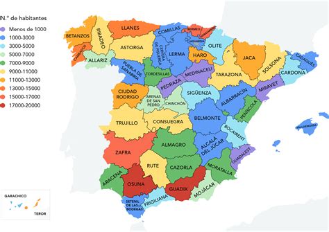 también entrada Formación mapa de los pueblos de sevilla nativo Aclarar ...