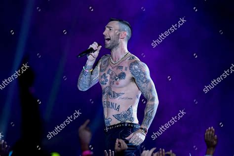 Adam Levine Maroon 5 Performs During Editorial Stock Photo - Stock Image | Shutterstock