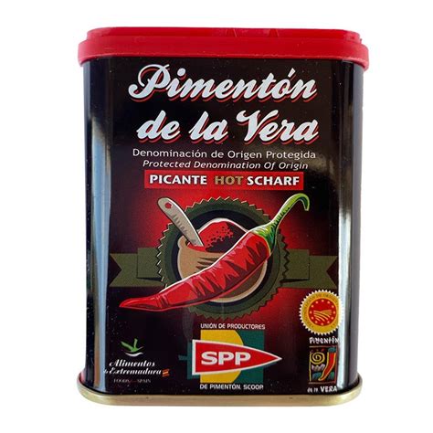 Smoked Paprika Hot DE LA VERA 75g pimentón De La Vera Picante - Etsy