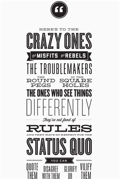 Geek Art Gallery: Posters: Here’s to the Crazy Ones