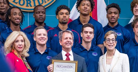 Florida Atlantic University Men’s Basketball Honored for Historic First ...