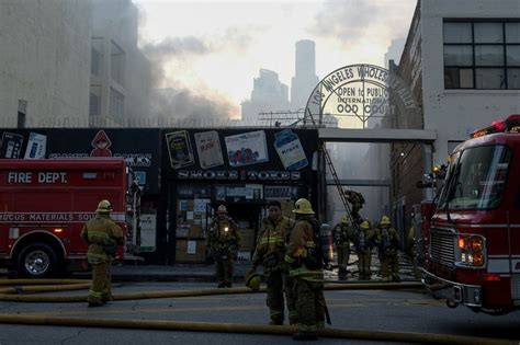 12 Los Angeles firefighters recovering after explosion | WSET