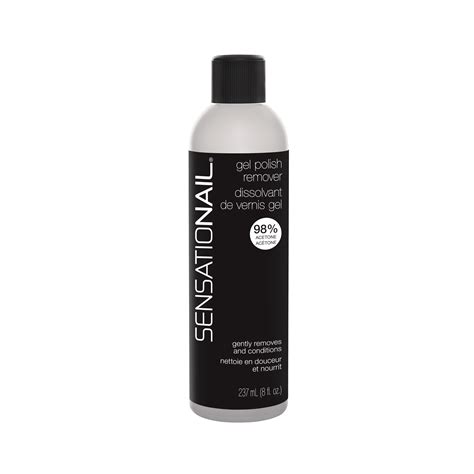 Sensationail Acetone Gel Nail Polish Remover (Clear), 8 fl oz - Walmart.com