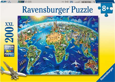 Top World Map Puzzle Ravensburger Parade World Map Wi - vrogue.co