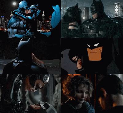 Batman Catwoman GIF - Batman Catwoman Kiss - Discover & Share GIFs