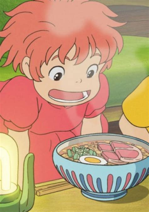 Ponyo. The dish: Ramen. The film: A heartwarming ham and noodle broth ...