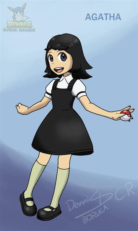 Pokmon trainer Agatha. by Dennis-4444Boruca on DeviantArt