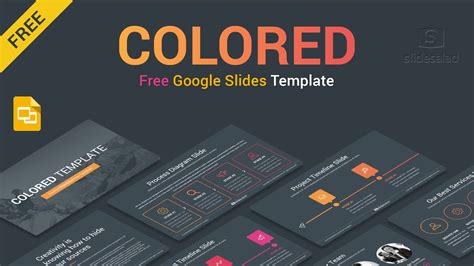 Colored Free Business Google Slides Theme Designs - Free Templates