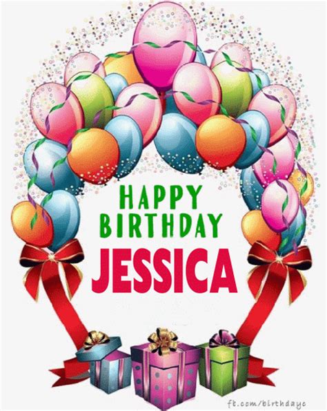 Happy Birthday JESSICA gifs | Birthday Greeting | birthday.kim