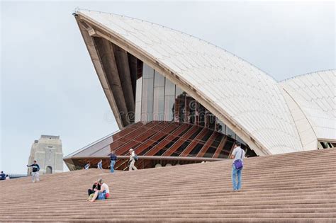 SYDNEY, AUSTRALIA - NOVEMBER 05, 2014: Sydney Opera House Stairs, Details. Australia Editorial ...