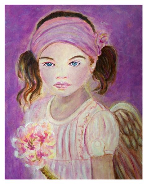 Original 8 x 10 Child Angel Fine Art Angel Print | Etsy