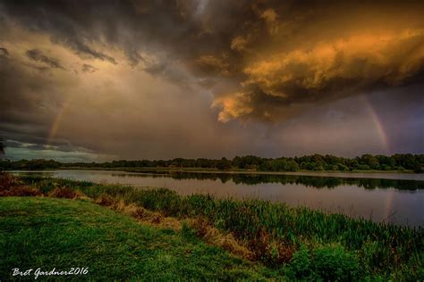 Rainbow in the dark Photograph by Bret Gardner - Fine Art America