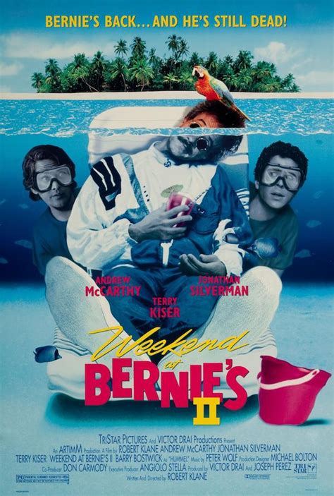 Weekend at Bernie's II (1993) movie posters