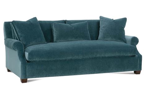 Charlotte Oversized Bench Seat Fabric Sofa - Club Furniture