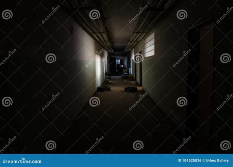 SCARY HALLWAY stock photo. Image of hallway, beautiful - 104525036