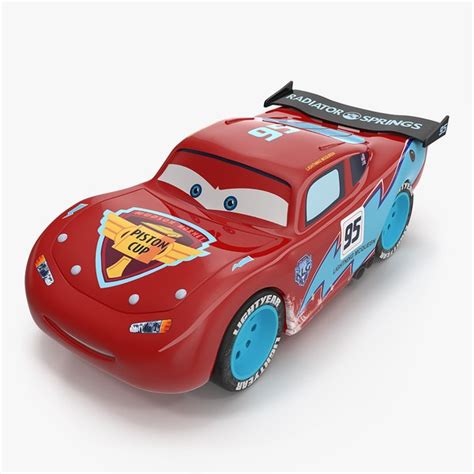 modelo 3d Rayo McQueen Car Toy - TurboSquid 1298207