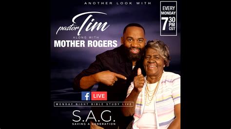 Pastor Tim Rogers | S.A.G. Live Another Look | By Tim Rogers & The Fellas