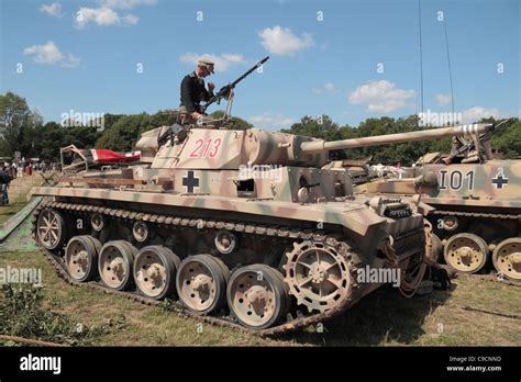 A World War Two Panzer III variant (*) tank on display at the 2011 Stock Photo: 40233129 - Alamy