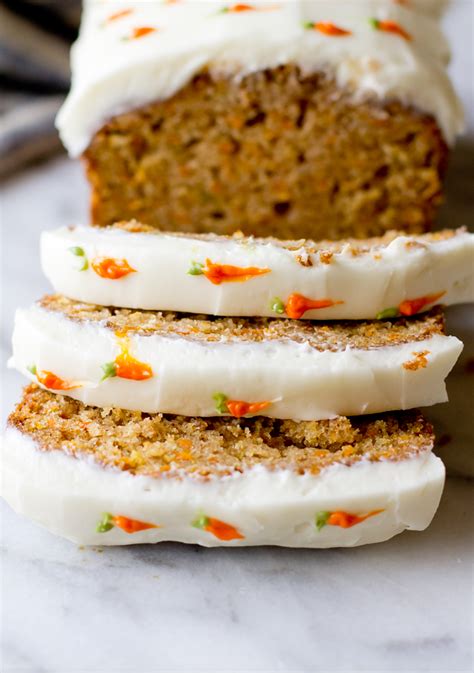 Carrot Cake Loaf - The Gourmet Gourmand