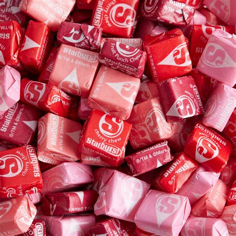 Starburst Fav Reds Fruit Chews Candy-5 Pounds Bulk - Weirdlyness