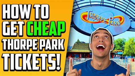 How To Get Cheap Thorpe Park Tickets! - YouTube