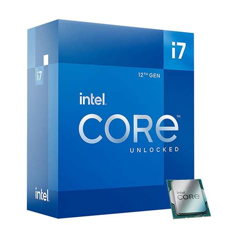 Intel i7-12700 Processor | 12 Cores 20 Threads @ 3.3Ghz Base / 4.9Ghz Turbo (Box Packed ...