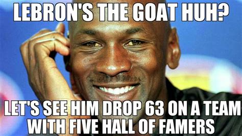 Pin on When they try and convince you Lebron is GOAT!🤣🤣 | Jordan quotes ...