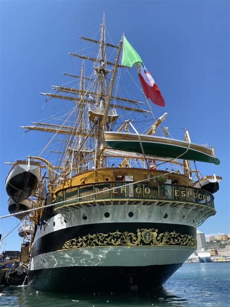 Italian Navy’s Amerigo Vespucci Tall Ship began its 20-month World tour - Naval News