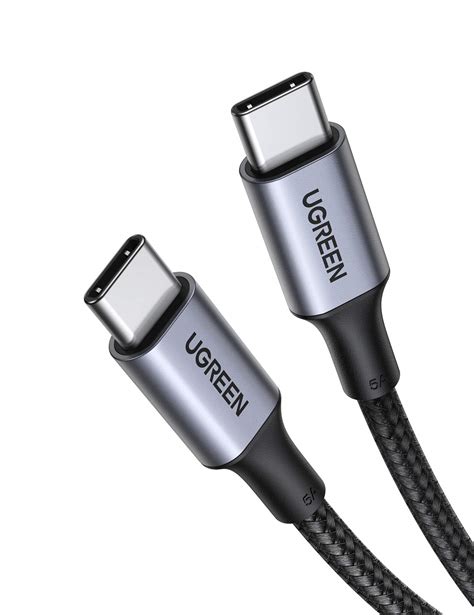 Buy UGREEN USB C Cable 2M, Braided 100W Power Delivery PD Fast charge Cable USB C to USB C ...