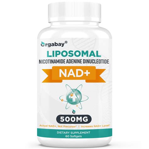 High Absorption Liposomal NAD+ 500mg with TMG 250mg | Boost Cellular Energy & Healthy Aging ...