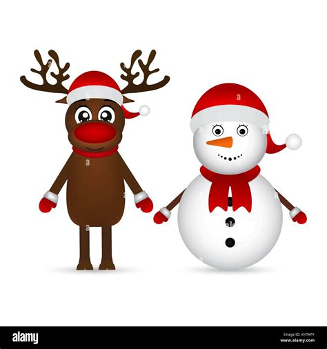 Snowman clipart Cut Out Stock Images & Pictures - Alamy