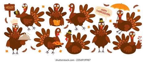 Funny Turkey Thanksgiving: Over 13,446 Royalty-Free Licensable Stock ...