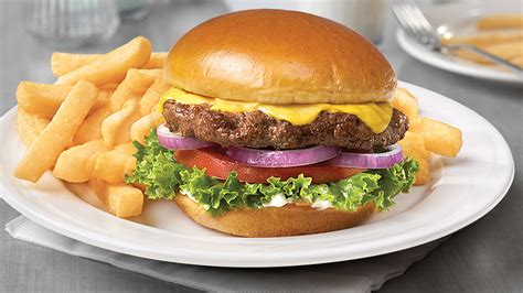 All-American Cheeseburger(t) & Fries — Friendly's