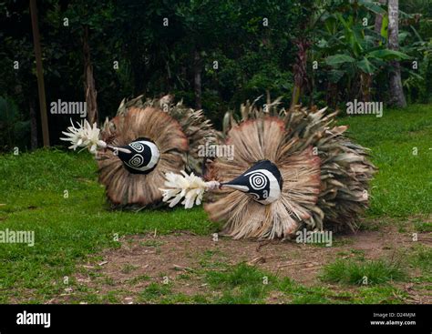 Tubuan Dance With Duk Duk Giant Masks, Rabaul, East New Britain, Papua ...