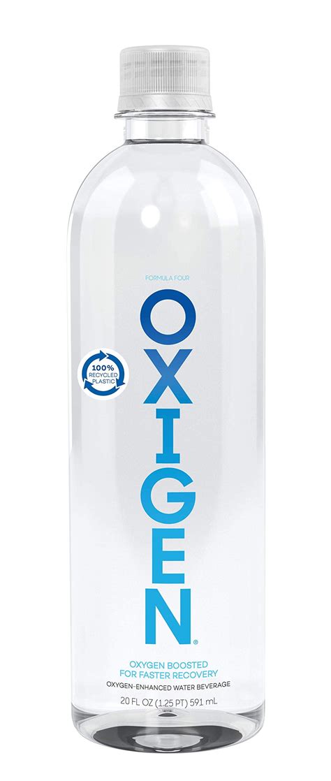 OXIGEN Water (20oz. 24-pack) - pH Balanced with Electrolytes, Boosted ...