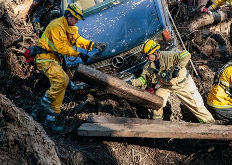 Three still missing in California's deadly mudslides