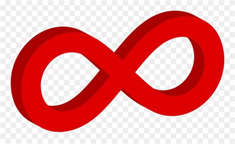 Infinity Symbol Png - Infinity Symbol Red Png Clipart (#735732 ...