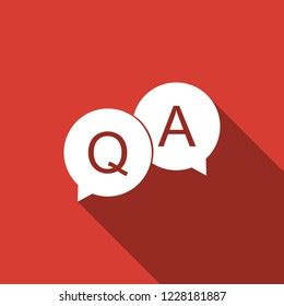 Question Answer Icon Qa Symbol Flat: Vector có sẵn (miễn phí bản quyền) 748998106 | Shutterstock