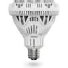 SANSI 300-Watt Equivalent 4000 Lumens 1-Light BR30 Non-Dimmable LED Light Bulb in Daylight 5000K ...