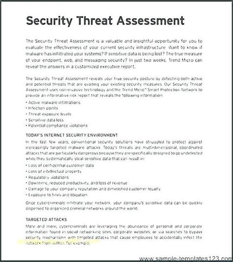 Physical Security Risk Assessment Report Template (10) - TEMPLATES EXAMPLE | TEMPLATES EXAMP ...