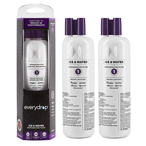 2PACK EveryDrop1.EDR1RXD1-Whirlpool-W10295370A-Fridge Water Filter ...