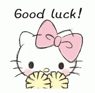 Hello Kitty Good Luck GIF - HelloKitty GoodLuck - Discover & Share GIFs ...