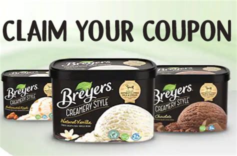 Breyers Ice Cream Coupon — Deals from SaveaLoonie!