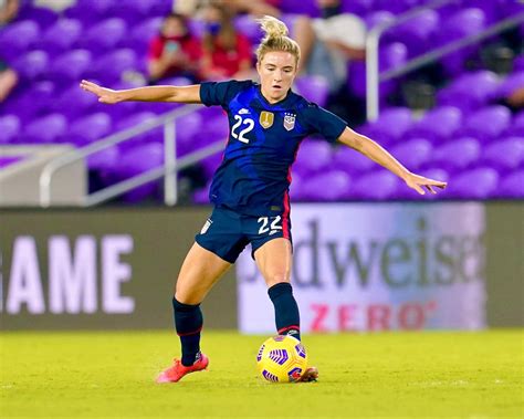 Kristie Mewis #22, USWNT, USA vs Argentina, 2021 SheBelieves Cup, Orlando, Florida. | Female ...