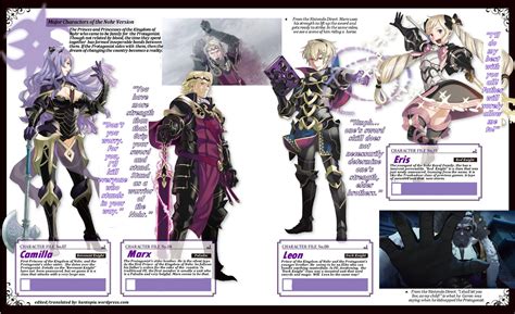 Fire Emblem Fates Characters - Fire Emblem Strory