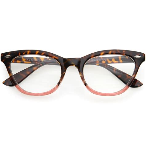 Chic Fashion Everyday Small Cat Eye Blue Light Glasses D156 - zeroUV