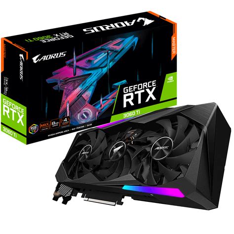 Source Rumax Graphics Card LATEST GIGABYTE AORUS RTX 3060 Ti MASTER 8G ...