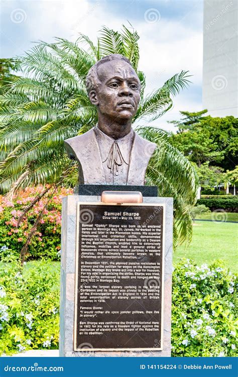 Statue/Sculpture of Jamaican National Hero Samuel Sharpe/Sam Sharpe ...