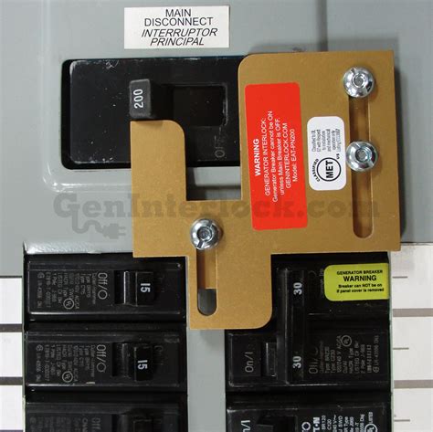 Generator Interlock Kit Cutler Hammer BR series, 150 & 200 amp panels | GenInterlock