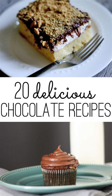 Twenty Delicious Chocolate Recipes